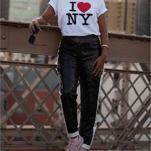 Sequin Pants